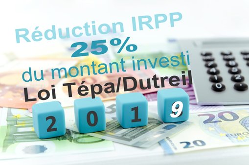 reduction impot direct Tepa-Dutreil 25%
